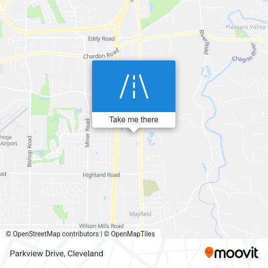 Mapa de Parkview Drive