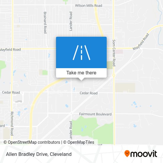Mapa de Allen Bradley Drive