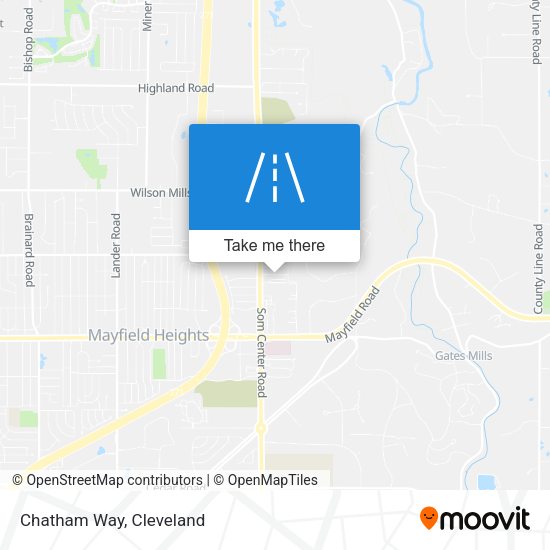 Mapa de Chatham Way