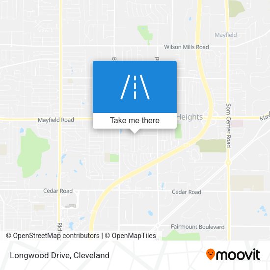 Longwood Drive map