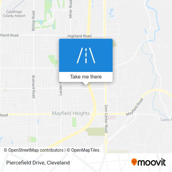 Mapa de Piercefield Drive