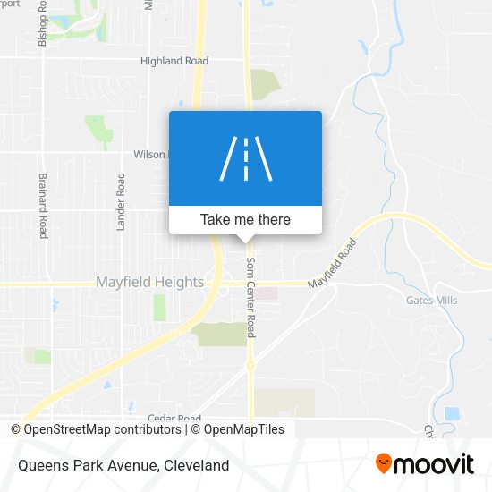 Mapa de Queens Park Avenue
