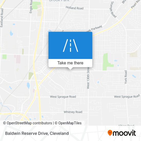 Mapa de Baldwin Reserve Drive