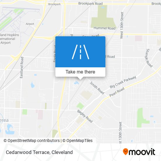 Cedarwood Terrace map