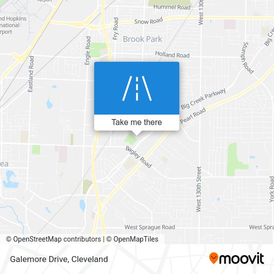 Galemore Drive map