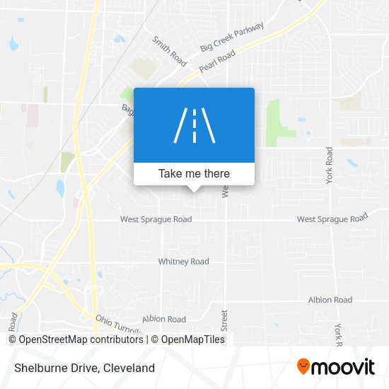 Mapa de Shelburne Drive