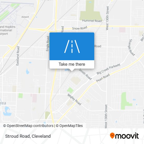 Mapa de Stroud Road