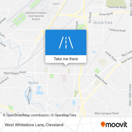 Mapa de West Whitedove Lane