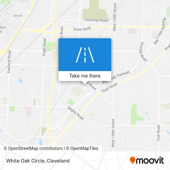 Mapa de White Oak Circle
