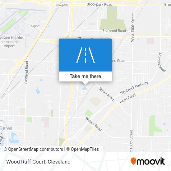 Mapa de Wood Ruff Court