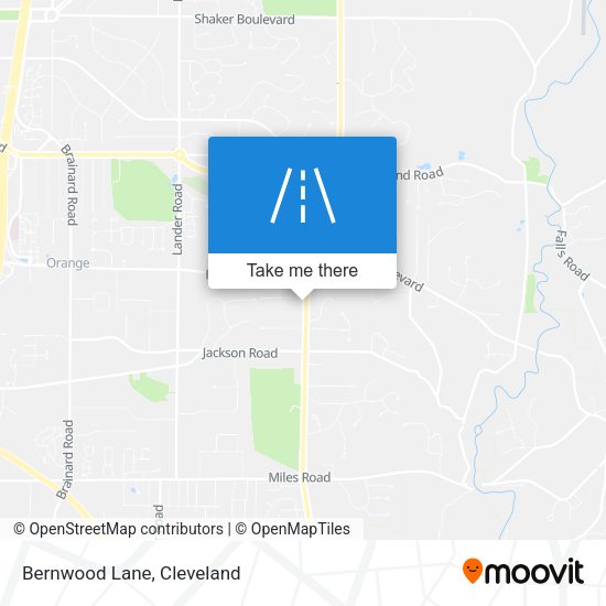 Mapa de Bernwood Lane