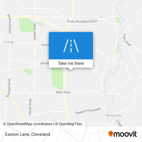 Mapa de Easton Lane