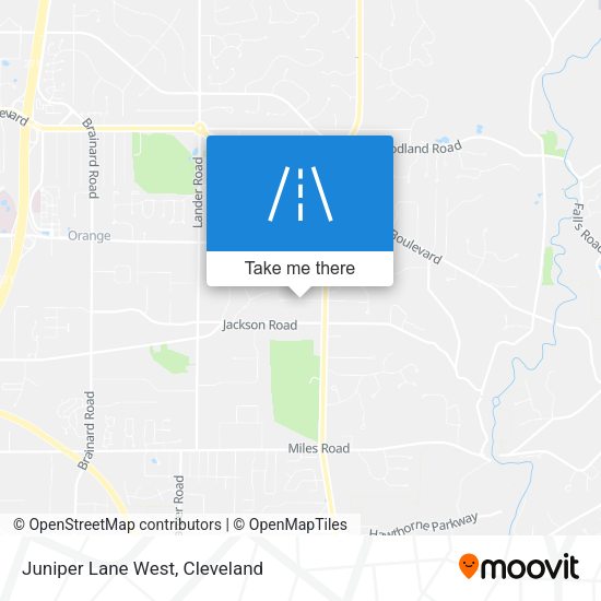 Juniper Lane West map