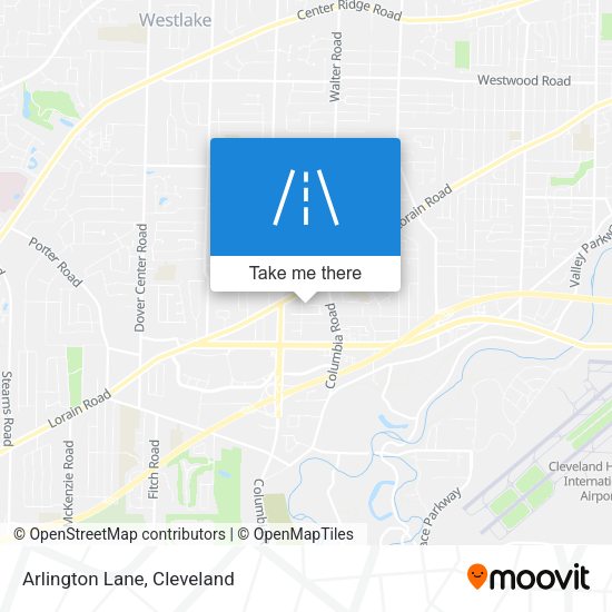 Mapa de Arlington Lane