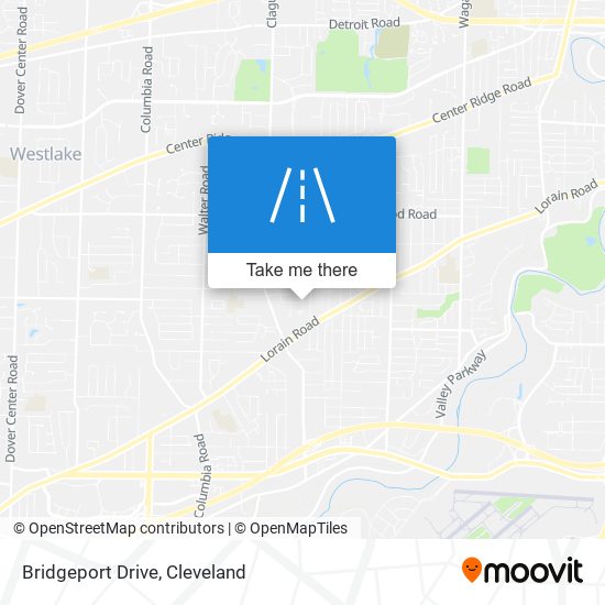 Mapa de Bridgeport Drive