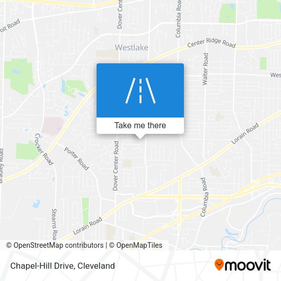 Chapel-Hill Drive map