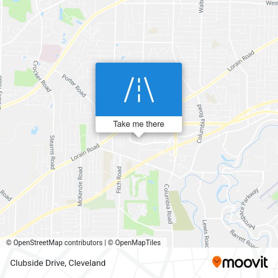 Mapa de Clubside Drive