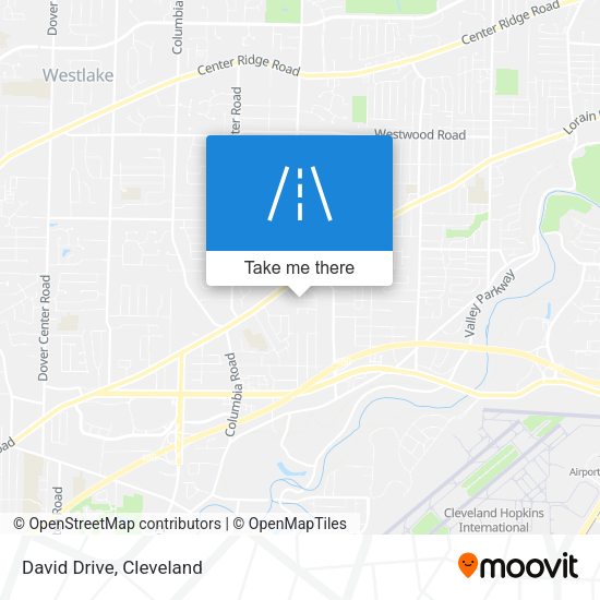 Mapa de David Drive