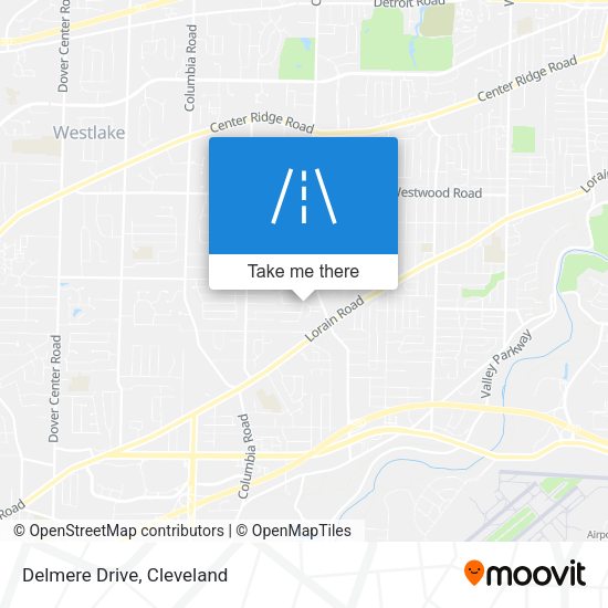 Mapa de Delmere Drive