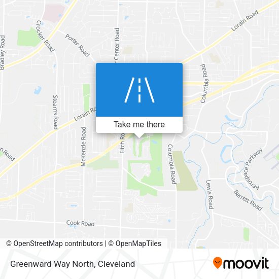 Mapa de Greenward Way North