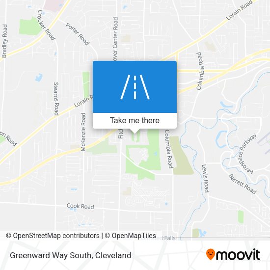Mapa de Greenward Way South