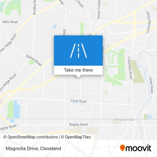 Mapa de Magnolia Drive