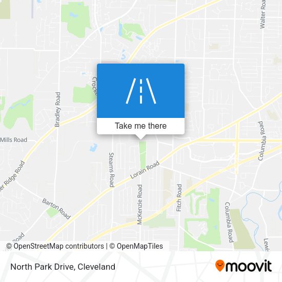 Mapa de North Park Drive