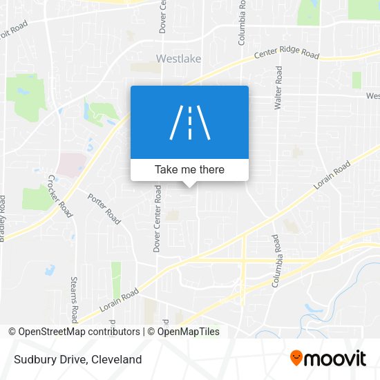 Sudbury Drive map