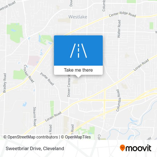 Mapa de Sweetbriar Drive