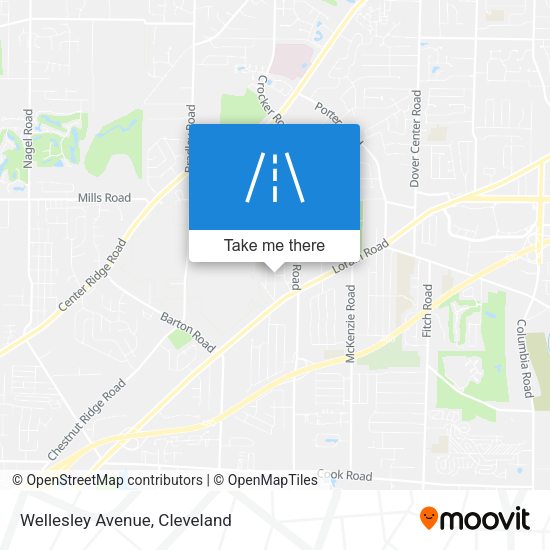 Mapa de Wellesley Avenue