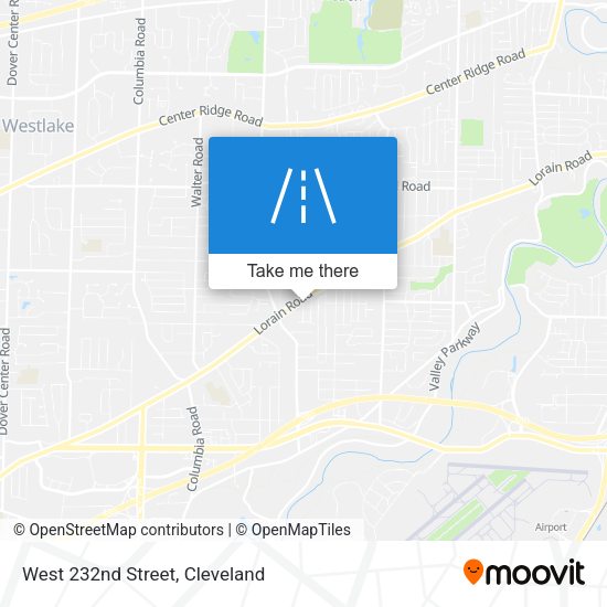 Mapa de West 232nd Street