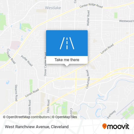 West Ranchview Avenue map