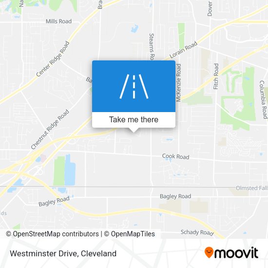Mapa de Westminster Drive
