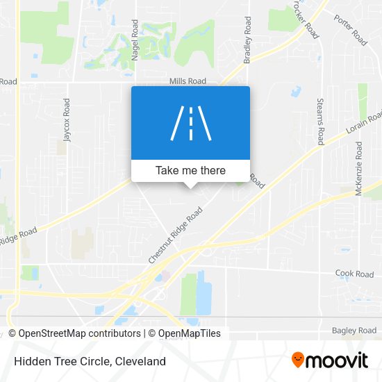 Hidden Tree Circle map