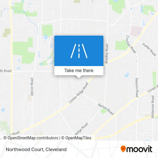 Mapa de Northwood Court