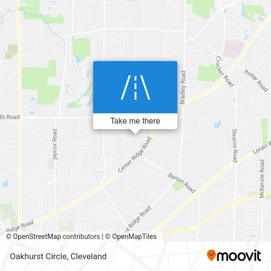 Mapa de Oakhurst Circle
