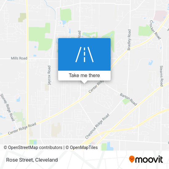 Mapa de Rose Street