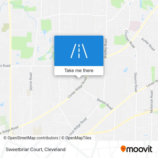 Mapa de Sweetbriar Court