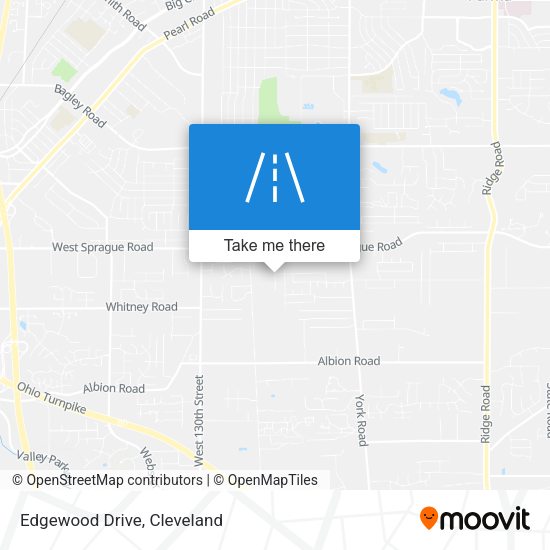 Edgewood Drive map