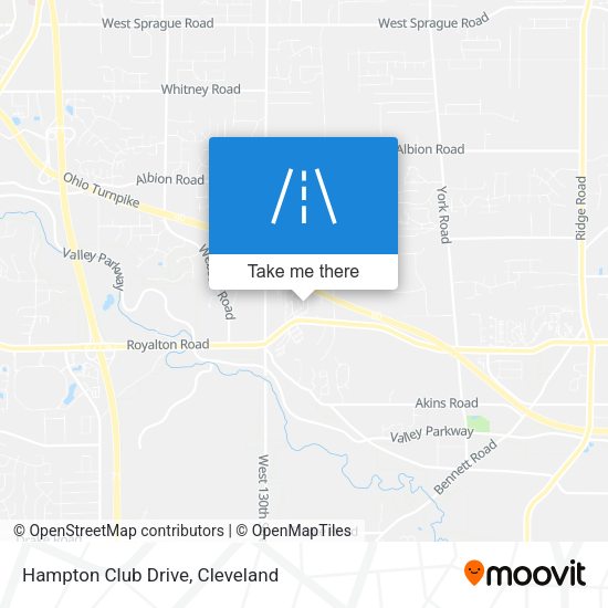 Mapa de Hampton Club Drive