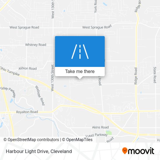 Harbour Light Drive map
