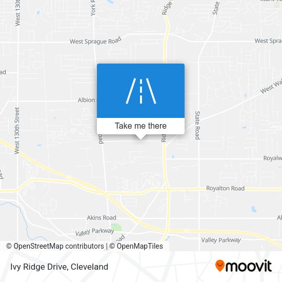 Mapa de Ivy Ridge Drive