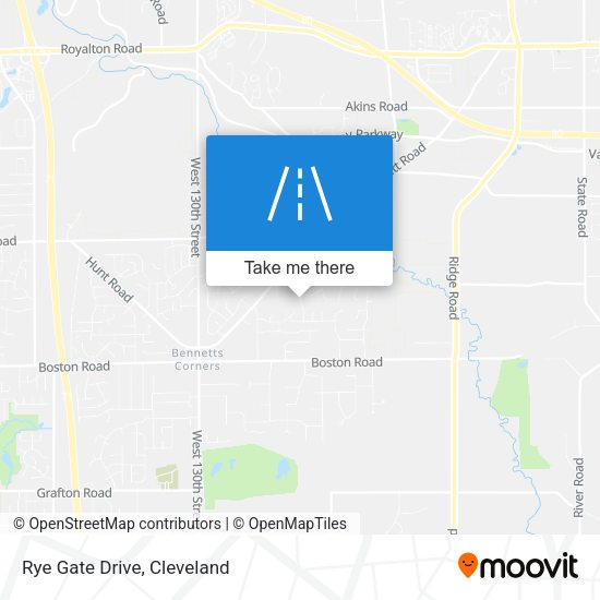 Mapa de Rye Gate Drive