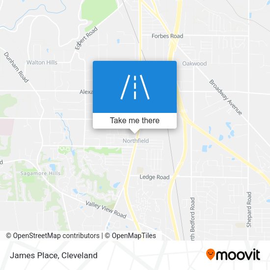 Mapa de James Place