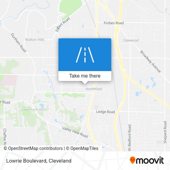 Mapa de Lowrie Boulevard