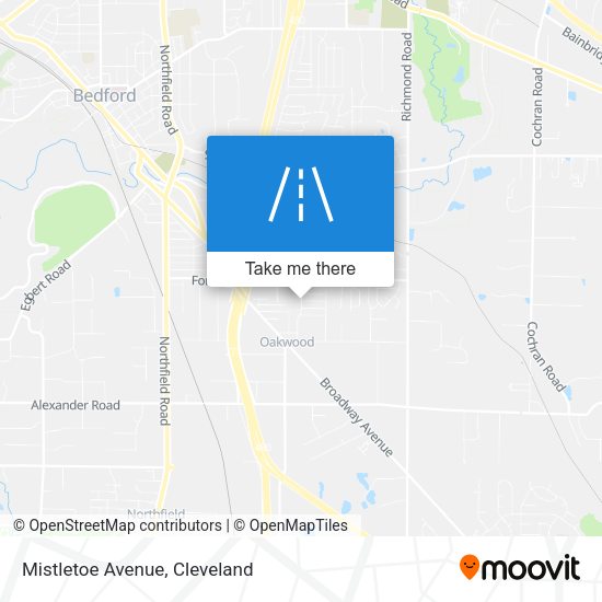 Mapa de Mistletoe Avenue
