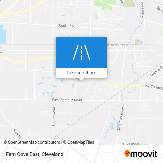 Mapa de Fern Cove East