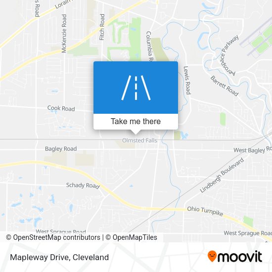 Mapa de Mapleway Drive