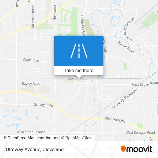 Mapa de Olmway Avenue