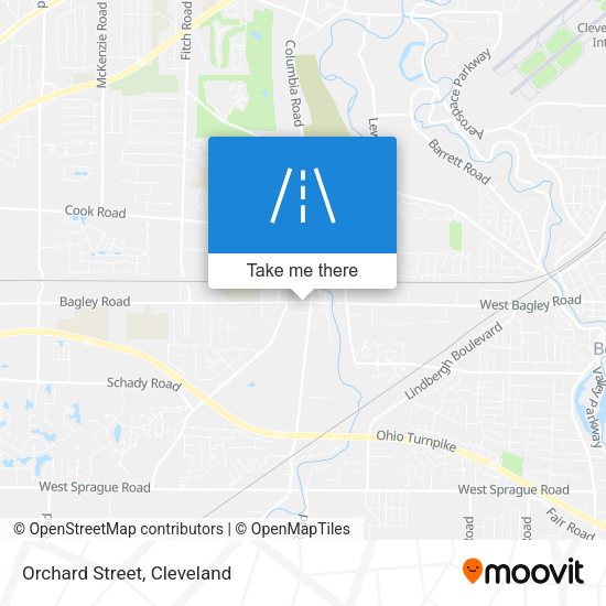Mapa de Orchard Street
